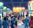 Participe de eventos e feiras para expandir networking