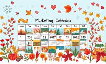Tenha um plano de marketing estruturado para diferentes épocas do ano