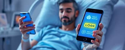 Empréstimos digitais para gastos médicos urgentes