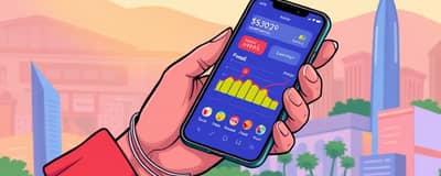 Use o aplicativo do banco para controlar seus gastos em tempo real