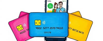 Configure limites individuais para cartões adicionais
