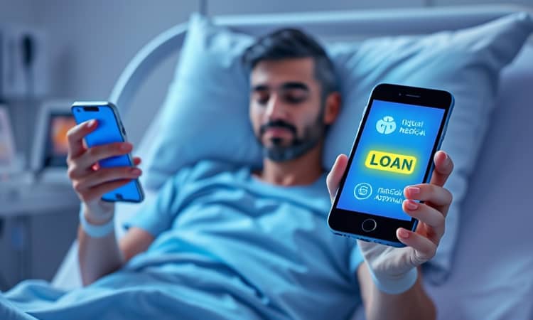 Empréstimos digitais para gastos médicos urgentes