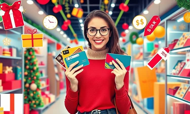 Use o cartão para aproveitar promoções sazonais