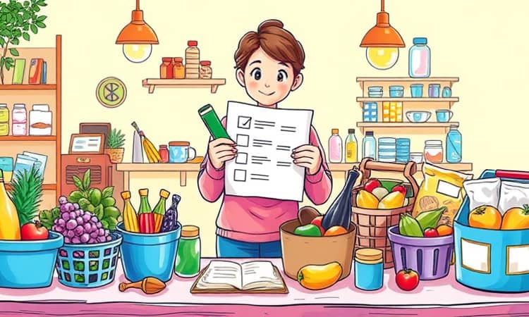 Faça compras planejadas para maximizar os benefícios