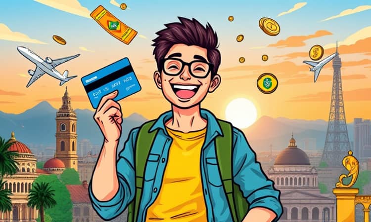 Aproveite os pontos para viagens ou cashback sem sair do orçamento