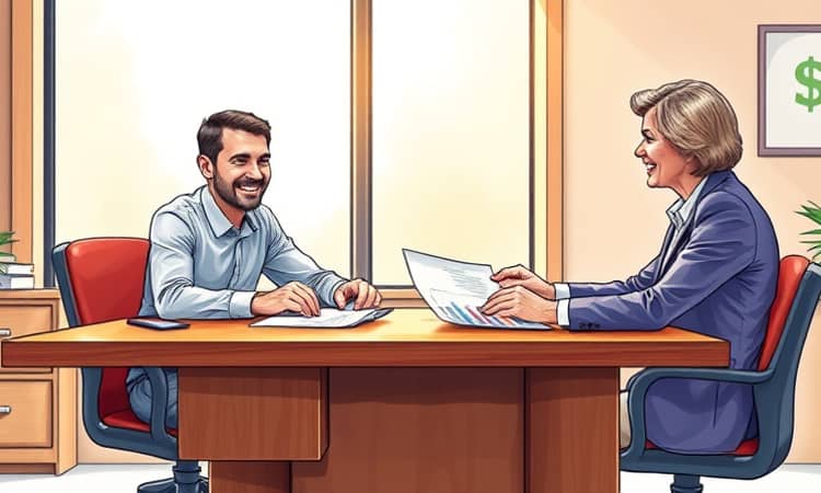 Negocie as condições diretamente com o banco para melhores taxas